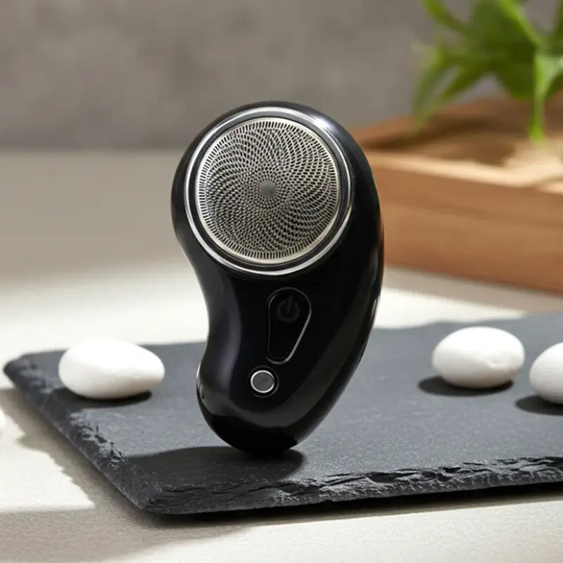 Mini Electric Rechargeable Shaver – Portable USB Hair & Beard Trimmer for Men, Pocket Travel Razor with Floating Blade