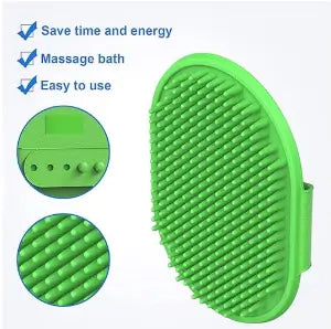 Silicone Pet Grooming Bath Glove Brush