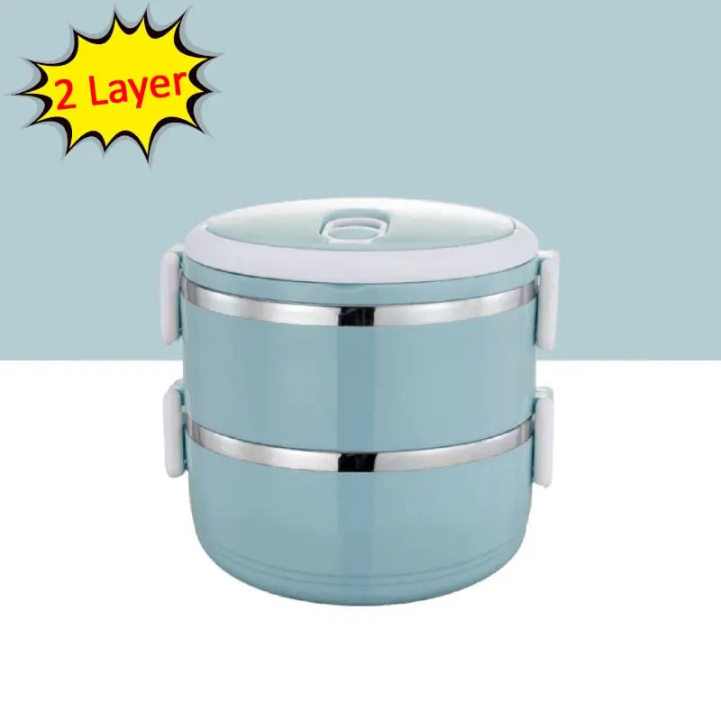 Multi-Layer Stainless Steel Hot Lunch Box