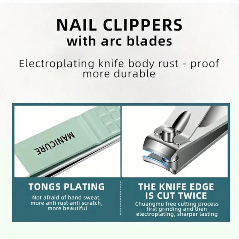 Professional 16 in 1 Steel Manicure Pedicure Kit