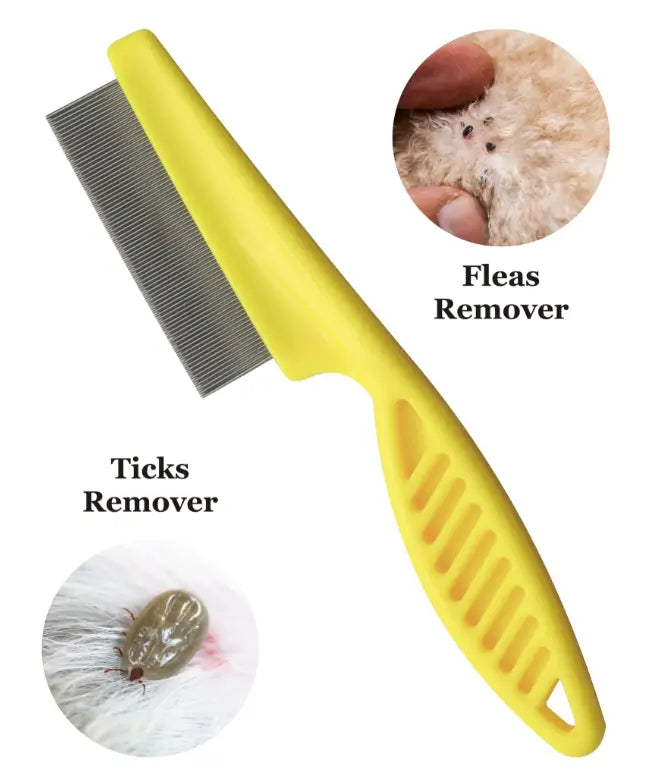Pet Grooming Flea and Tick Remover Comb
