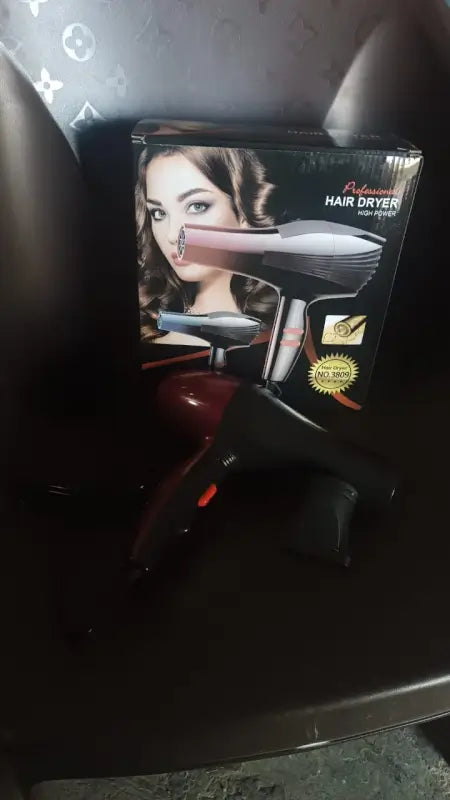 Professional High Power Hair Dryer for Men & Women 2 Speed Settings, Multi-Purpose Salon Use (220V)