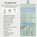 Professional 16 in 1 Steel Manicure Pedicure Kit