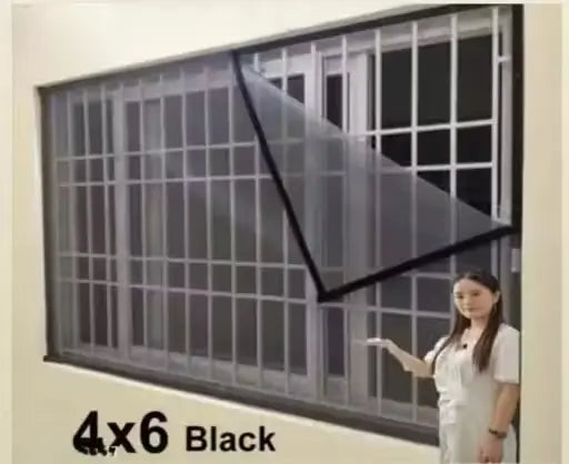Mosquito Net for Windows – 4x6 Feet Frame Hung Net