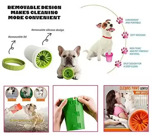Portable Dog Paw Cleaner Cup
