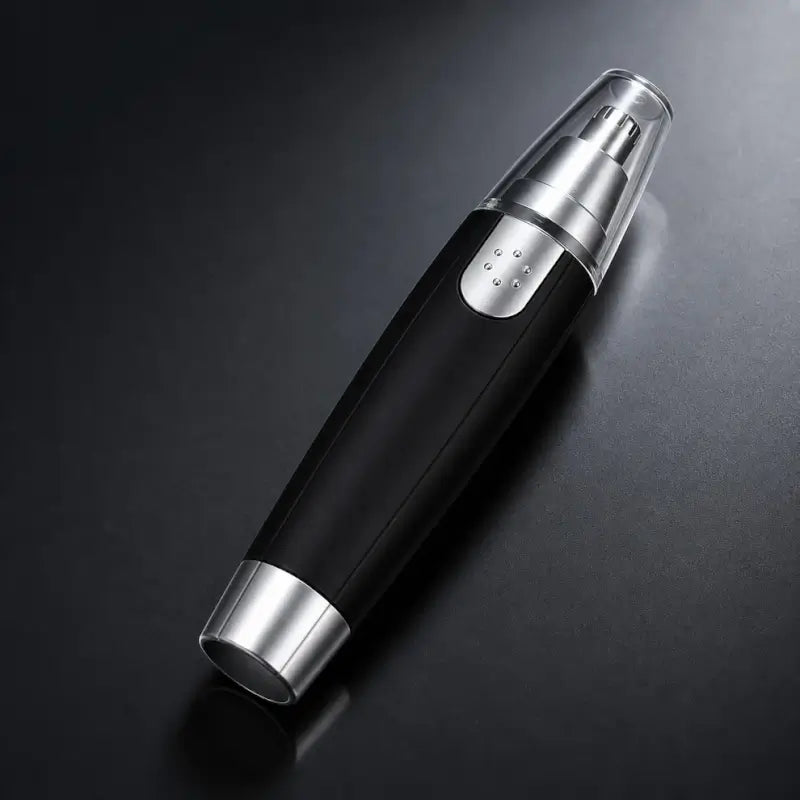 Portable Ear & Nose Hair Trimmer | Battery Operated Painless Nose & Ear Hair Remover | Precision Facial Grooming Trimmer for Men & Women