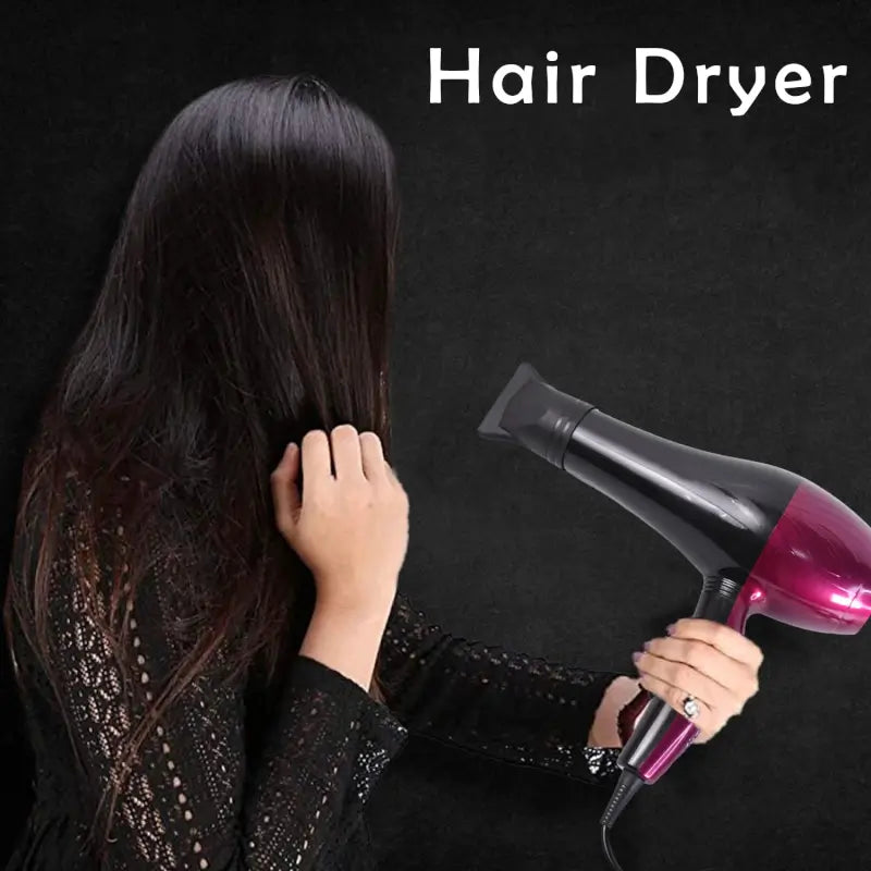 Professional High Power Hair Dryer for Men & Women 2 Speed Settings, Multi-Purpose Salon Use (220V)