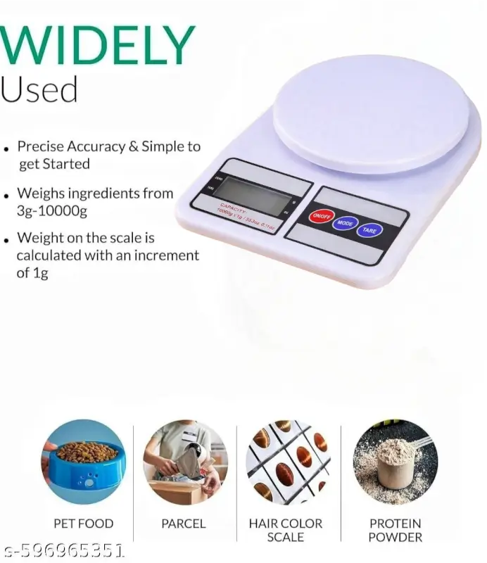 SF-400 Weighing Scale for Home & Kitchen | Multipurpose