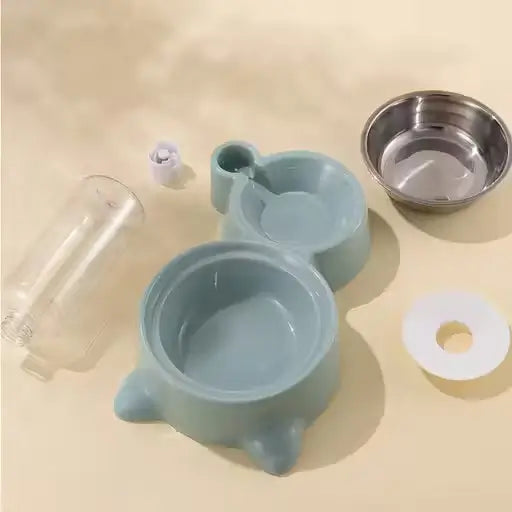 Automatic Pet Feeder with Water Dispenser